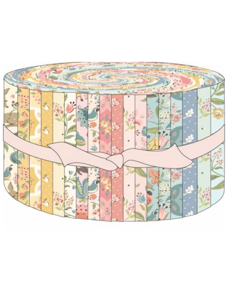 Poppie Cotton Wildwood Jelly Roll - 42 pc