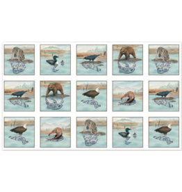 Elisabeth's Studio Native Reflections - Panel - White