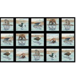 Elisabeth's Studio Native Reflections - Panel - Black