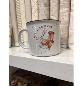 Keep Calm and Sew On Mug