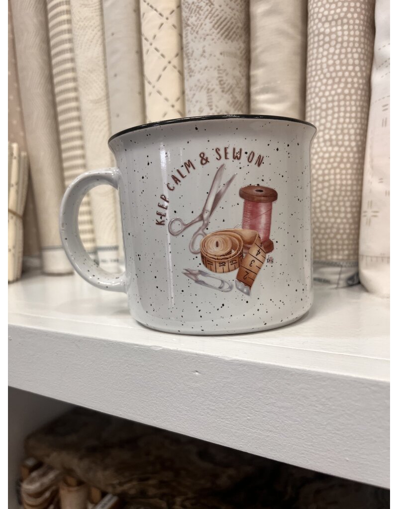 Keep Calm and Sew On Mug