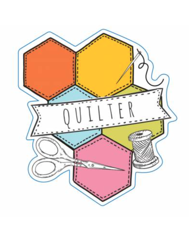 Quilter Sticker