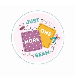 Just One More Seam Sticker