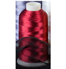 Embroidery Thread  (1000m)- Red Metallic 3010