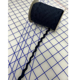 15 mm polyester Rick Rack Navy