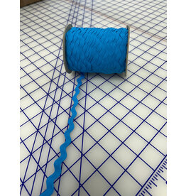 15 mm polyester Rick Rack Light Blue