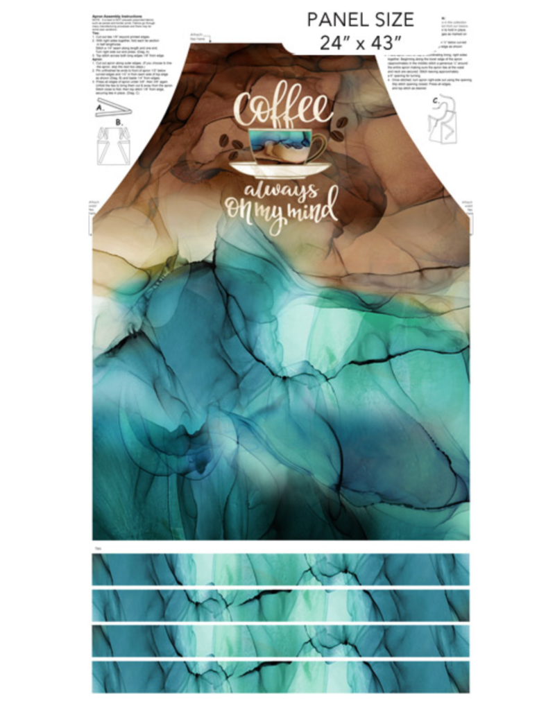 Northcott Barista - Apron Panel