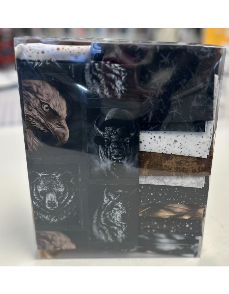 Strokes of the Wild - Quilt Kit  49" x 67"