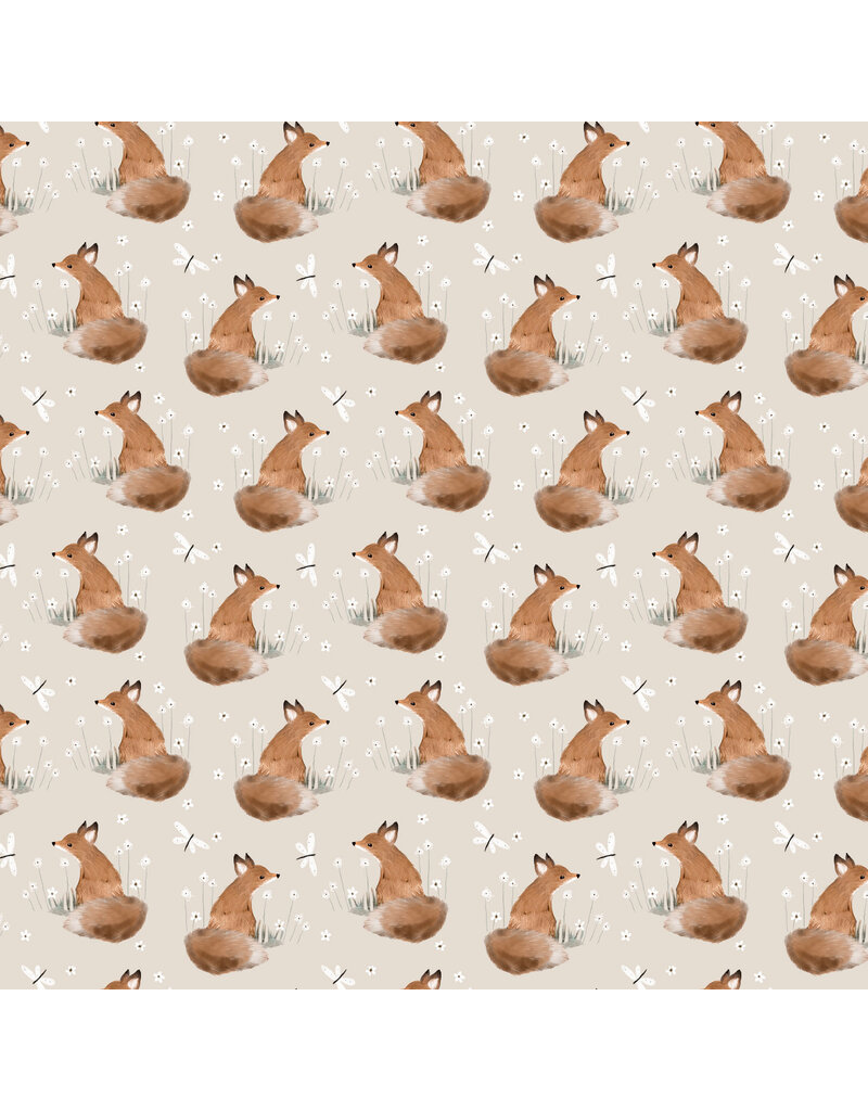 Charmwood Foxes - Cream