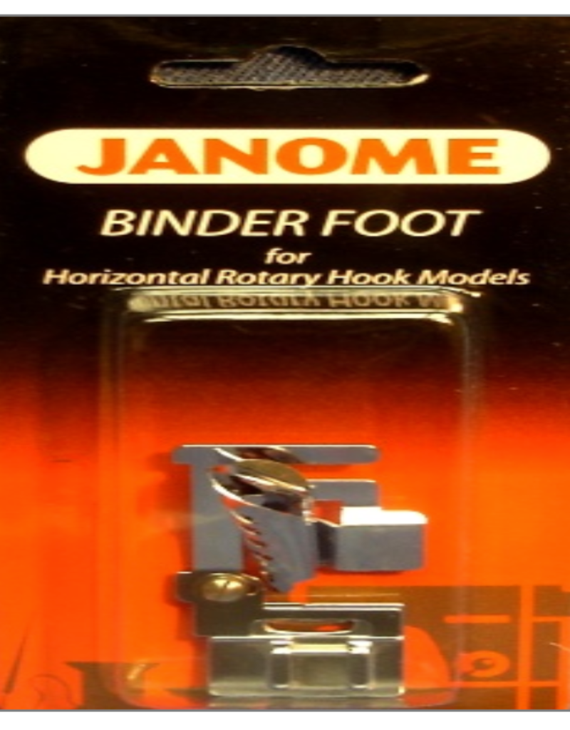 Janome Binder Foot Horizontal Rotary Hook Models