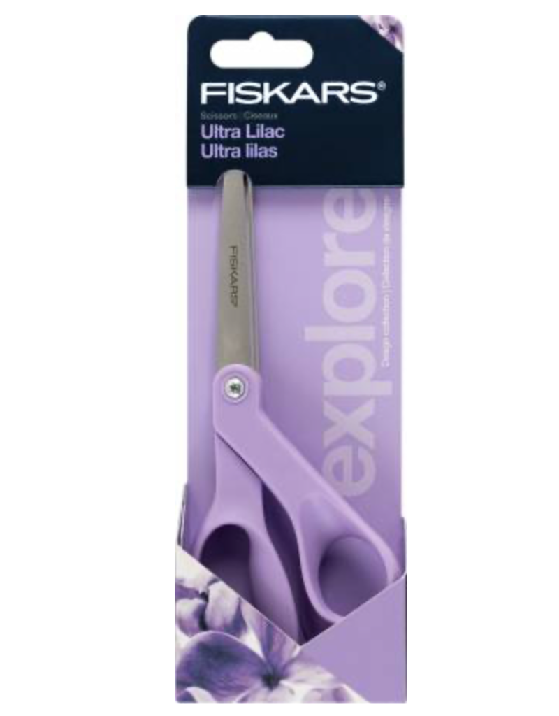 Fiskars Designer Scissors 8in Ultra Lilac