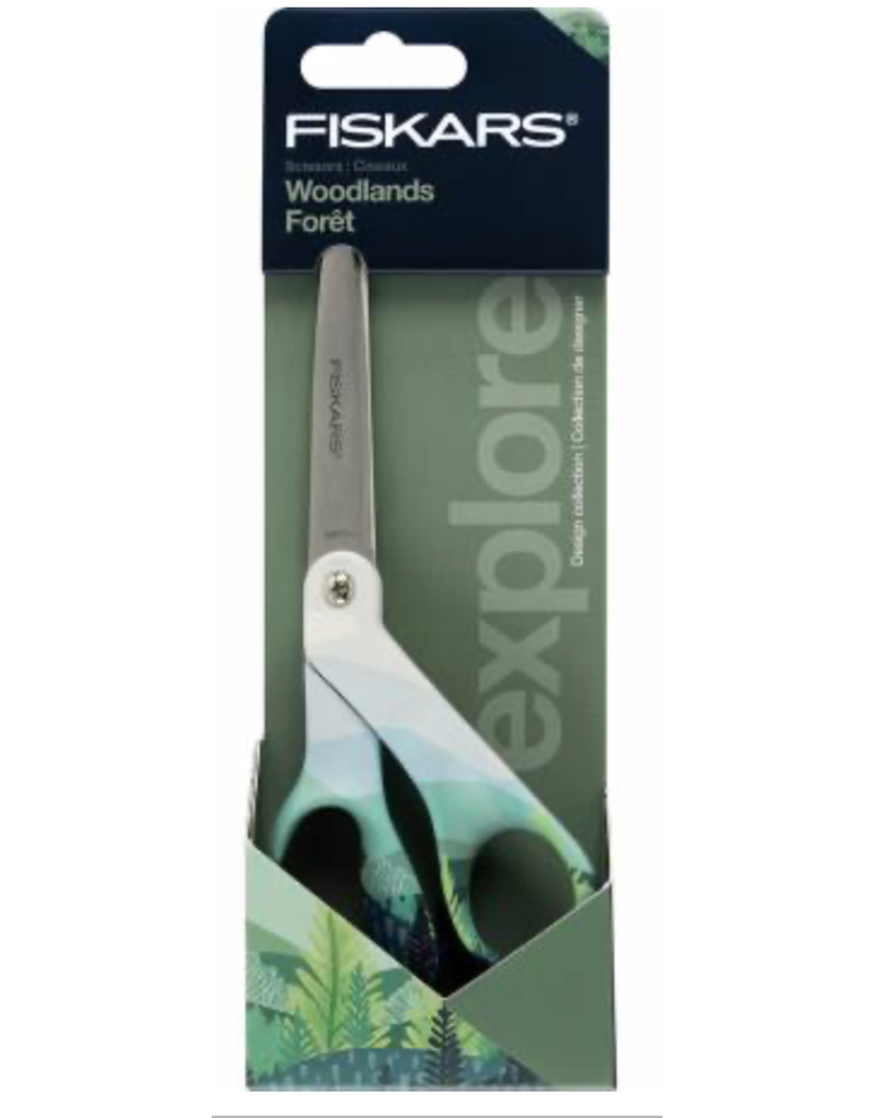Fiskars Fiskars  Scissors 8in Woodlands Forest