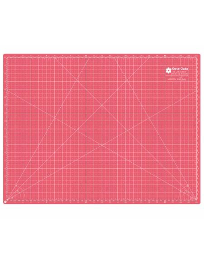 Lori Holt Self Healing Cutting Mat 18" x 24" Honey/Tea Rose