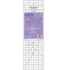 First choice Ruler - 4'' x 14''