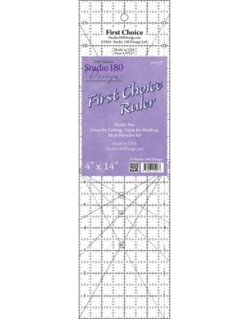 First choice Ruler - 4'' x 14''
