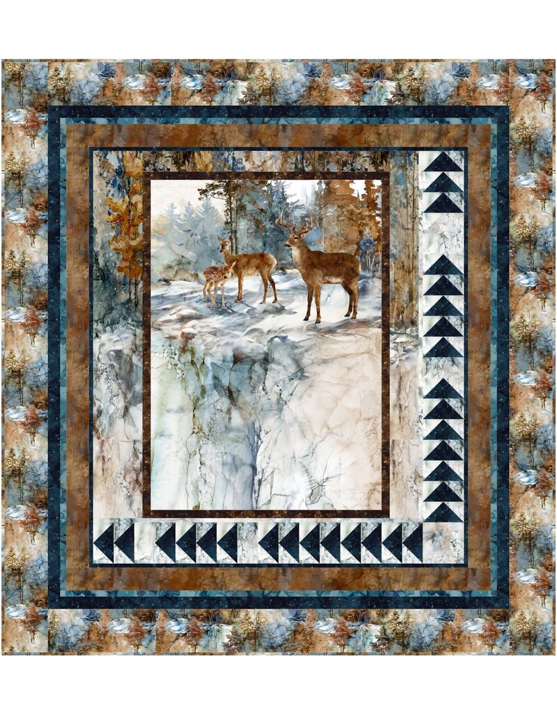 Highland View Goose Chase Quilt Kit (67"x72")