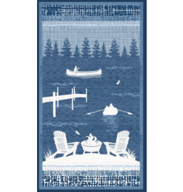 Wilmington Prints Lake Retreat-Large Panel