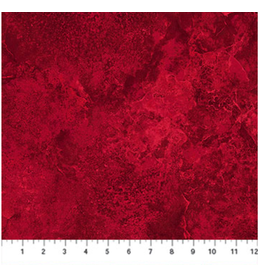 Northcott Stonehenge Basics - Wide Backing - Flannel RED