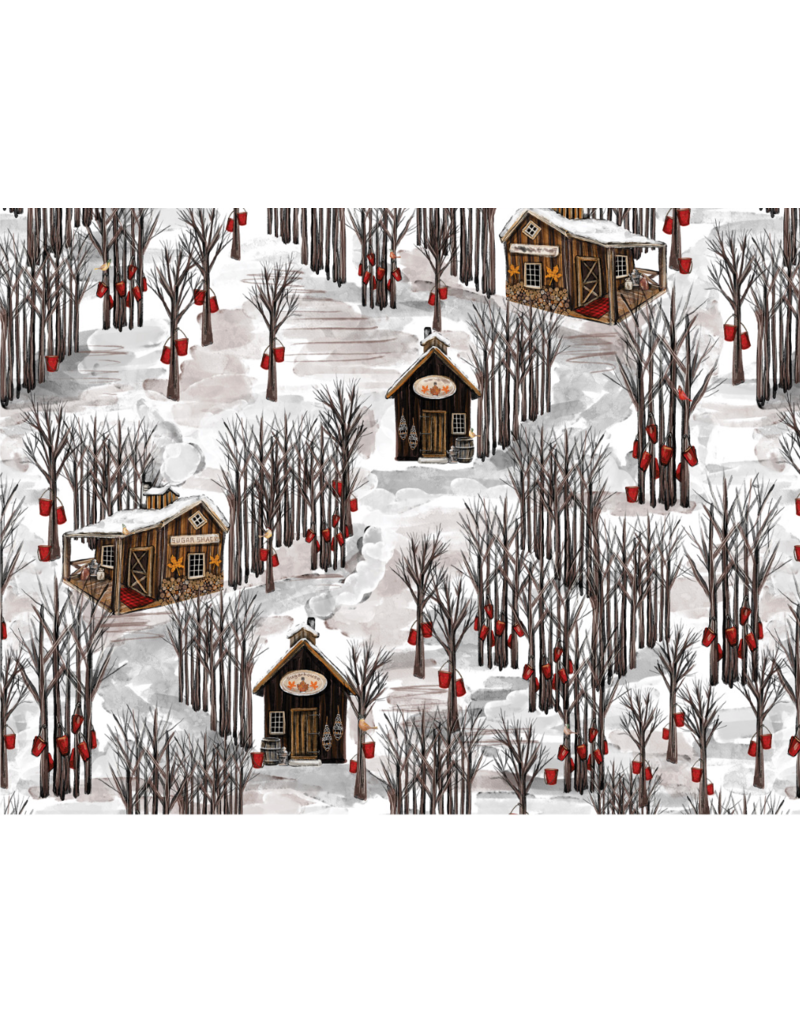 Camelot Fabrics Fun on Tap-Maple Syrup Farm