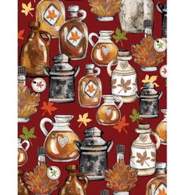 Camelot Fabrics Fun on Tap-Maple Syrup