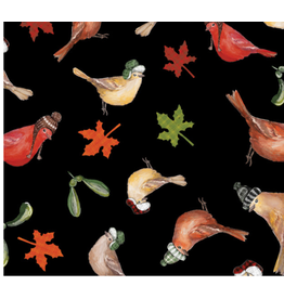Camelot Fabrics Fun on Tap-Birds & Leaf Toss