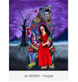 Ganawenda Panel - Purple