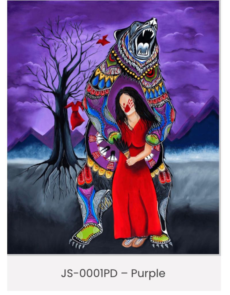 Ganawenda Panel - Purple