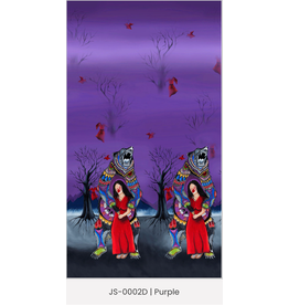 Ganawenda - Single Border - Purple