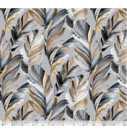 Windham Plume Wide Backing - Grey