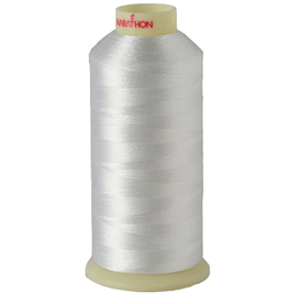 Marathon embroidery thread -5000m- 1179 White