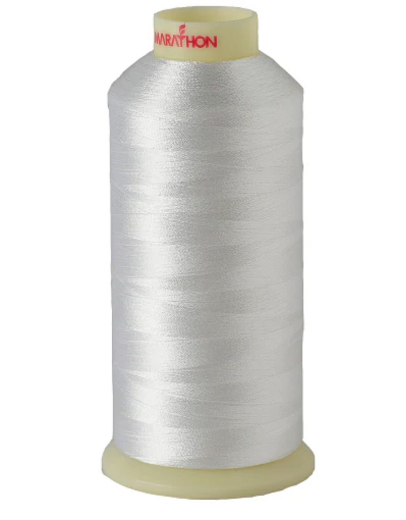 Embroidery Thread (5000m) - White 1179