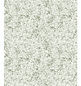 Wilmington Prints Garden Grace - Floral Toile Green