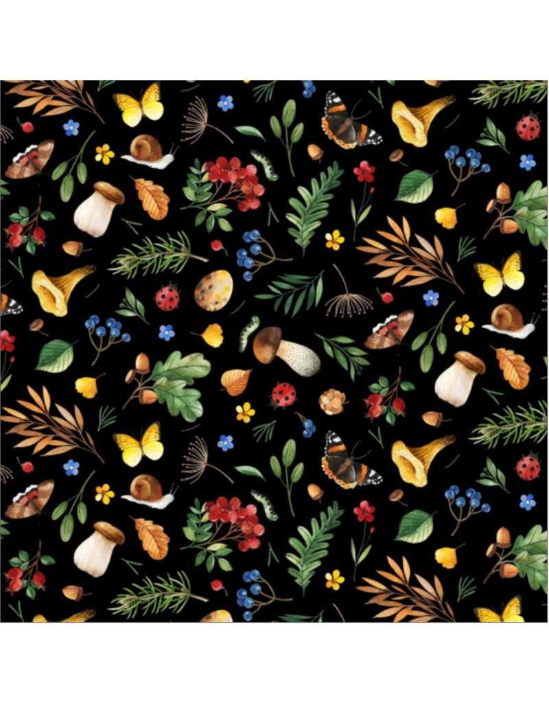 Elisabeth's Studio Who Lives in the Woods -Black C725