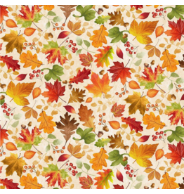 Timeless Treasure Tossed Fall Leaves - CD3515