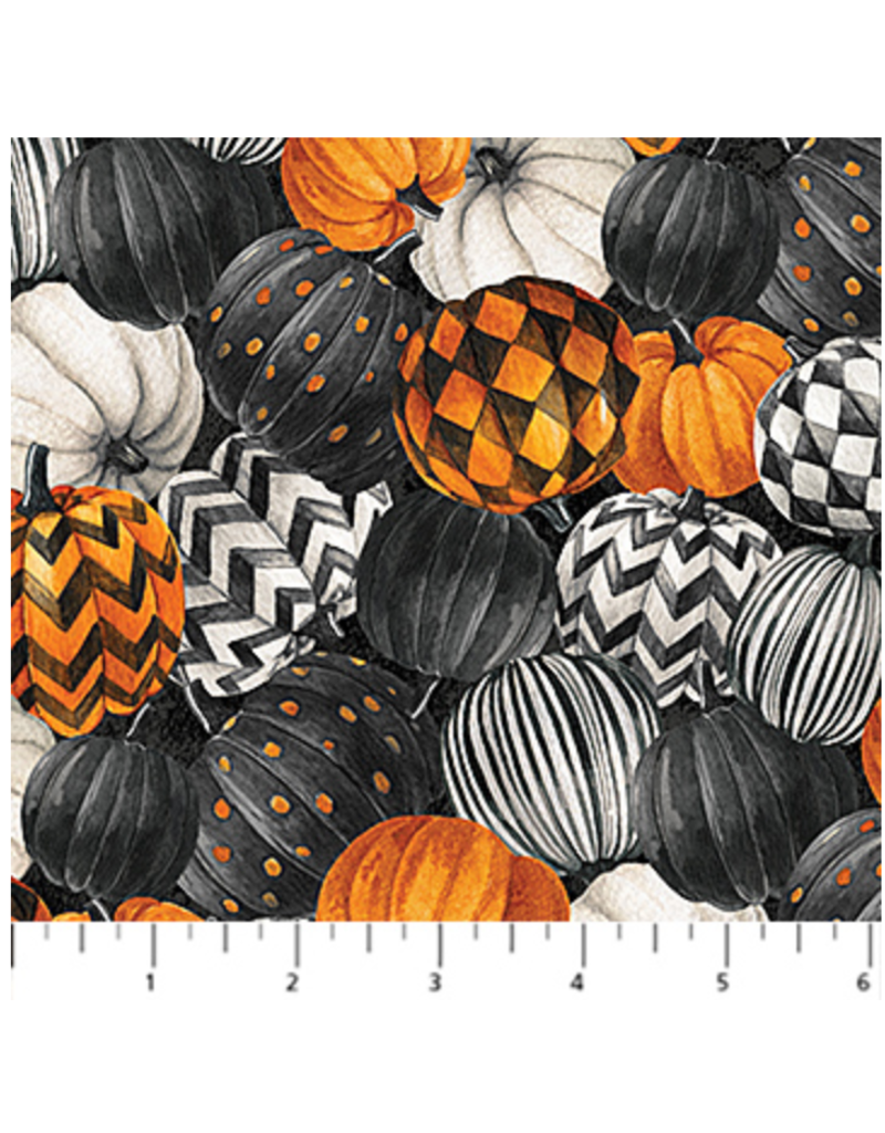 Northcott Spellbound - Tossed Pumpkins