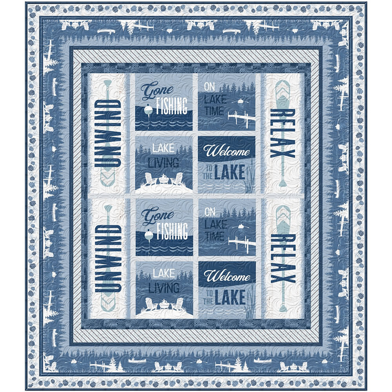 Lake Retreat Quilt Pattern 