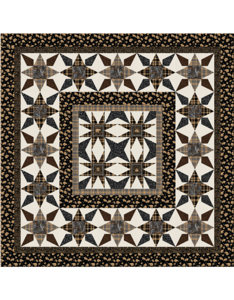 Camelot Fabrics Crafted Cabin - Barnyard Owls - Multi