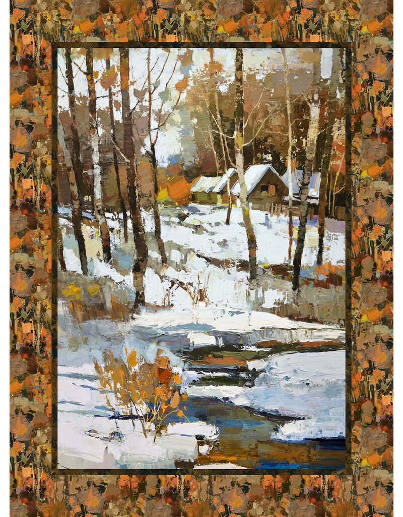 Northcott First Snow - Panel DP28090-10