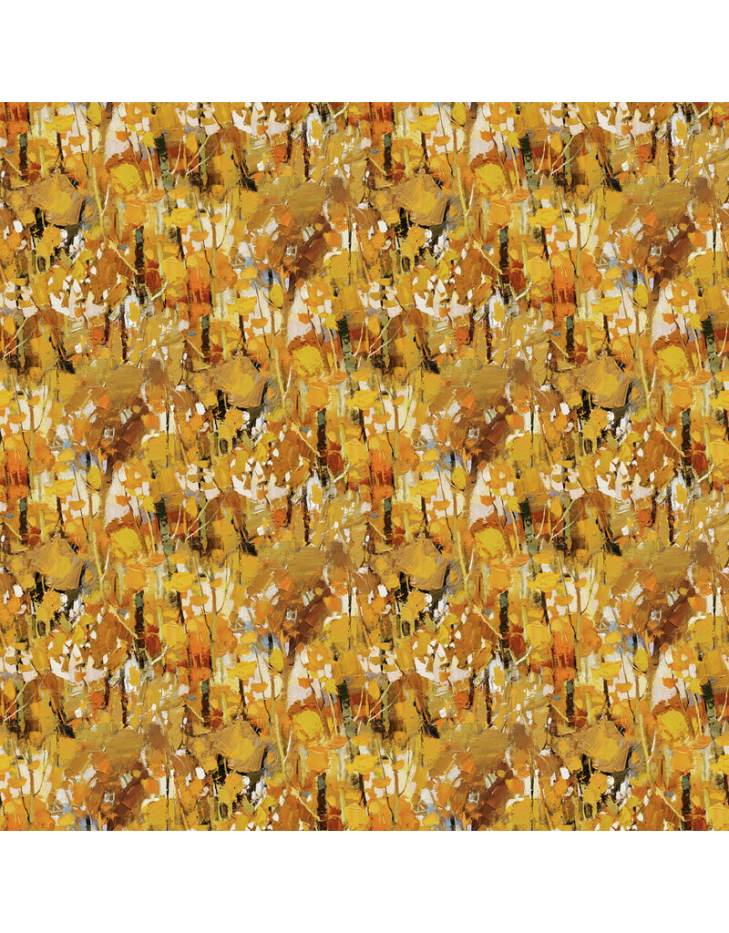 Northcott First Snow - Ochre Trees DP28093-53