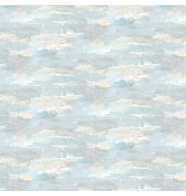 Northcott First Snow - Brush Strokes - Pale Blue DP28096-40