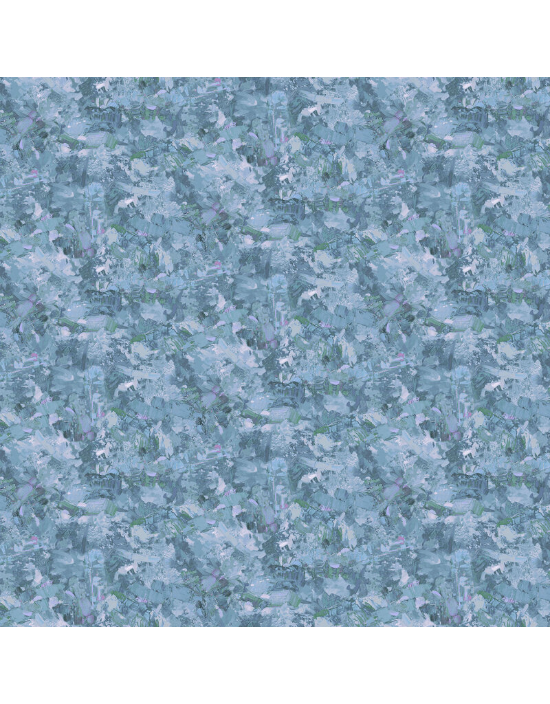 Northcott First Snow -Texture - Blue DP28099-44