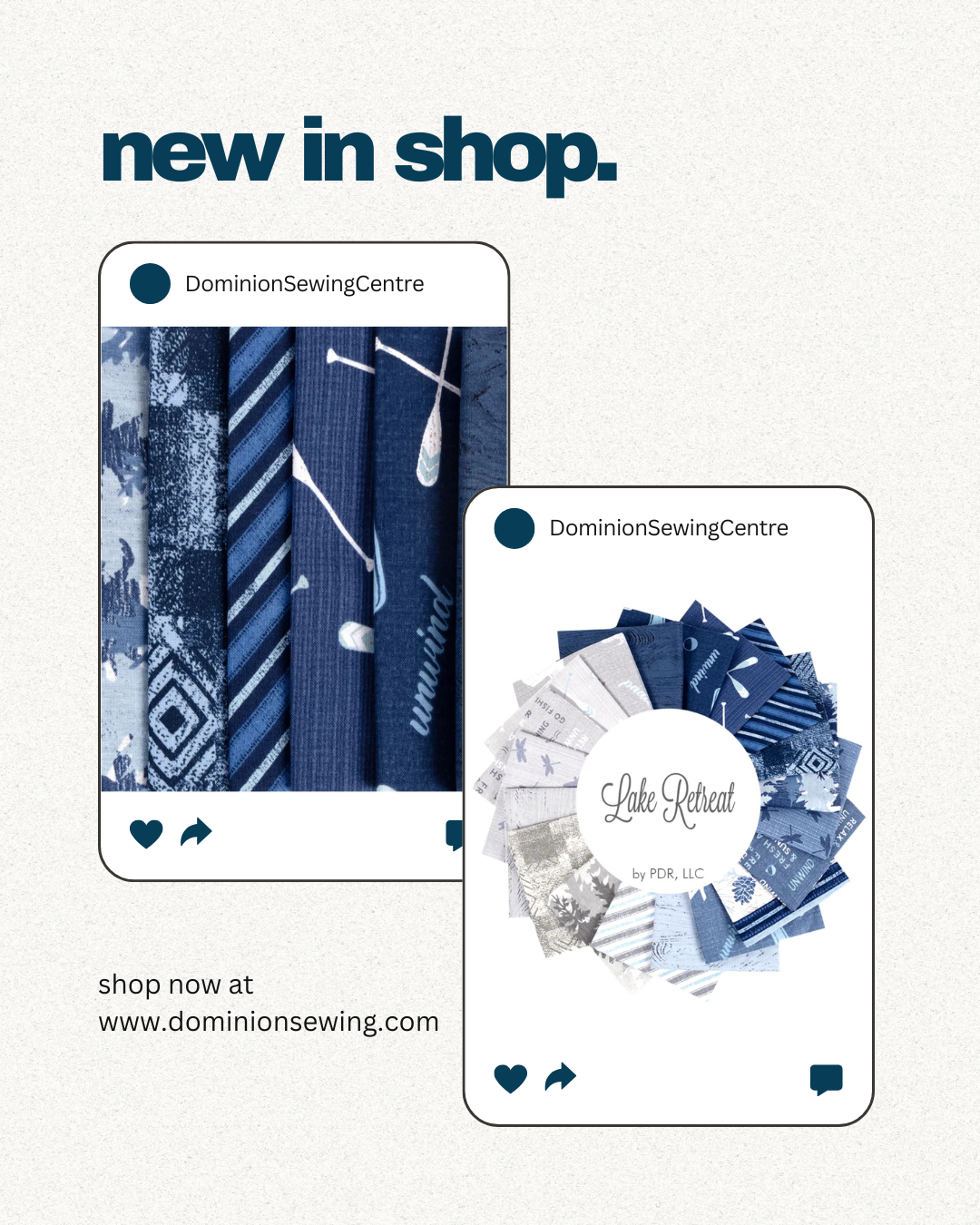 New Fabric Collection: Lake Retreat by Wilmington Prints