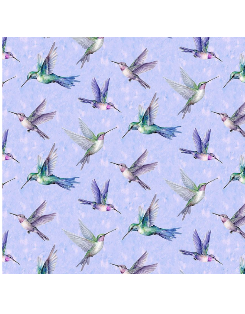Timeless Treasures Flying Humming Birds - CD3507