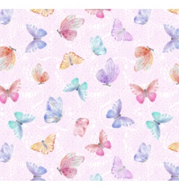 Wilmington Prints Winged Whisper - Pink