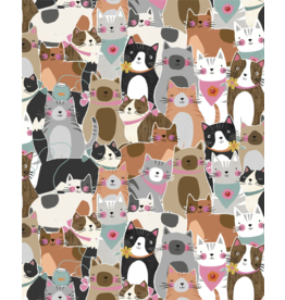 Wilmington Prints Purrfect Partners WP-3007-68559-897