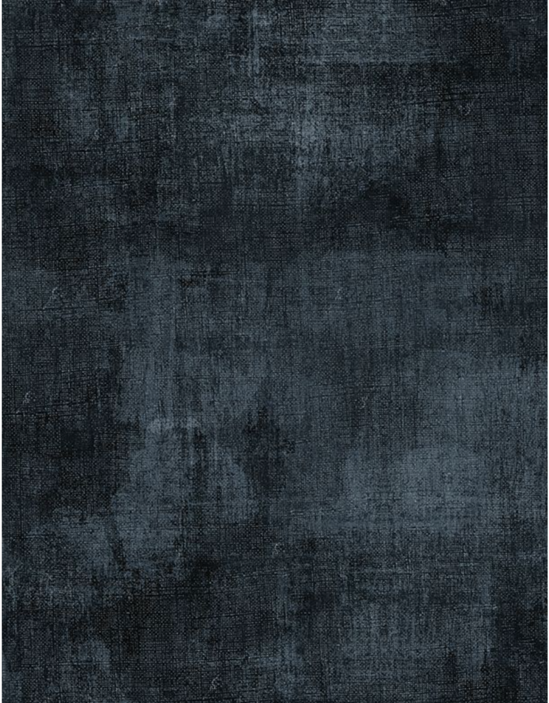 Wilmington Prints Essentials Dry Brush - Blue/Black (494)