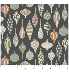 Snowfall - Ornaments Gray