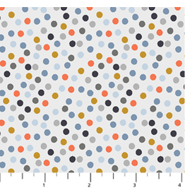 Fossil Folks - Dots - White