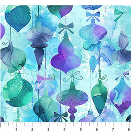 Northcott Midwinter Magic - Baubles