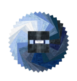 Wilmington Prints Blue Notes - 10 Karat Gems